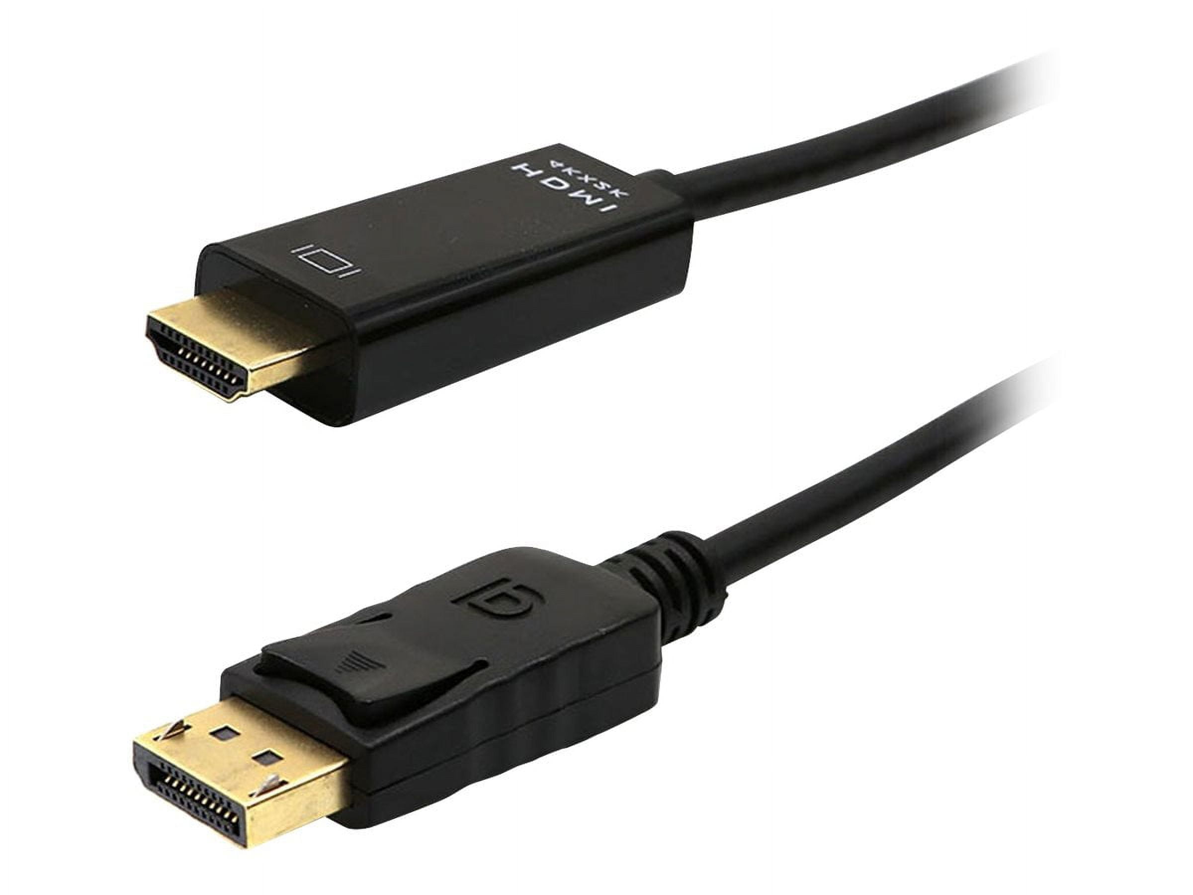 4XEM 4XDPHDMI3FT4K 3' DisplayPort to HDMI Cable