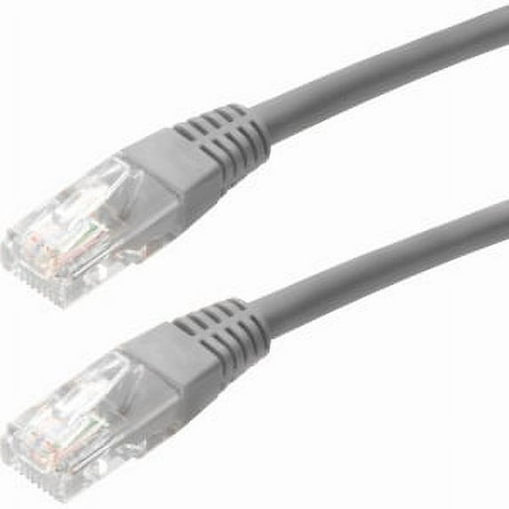4XEM 4XC5EPATCH35GR 35 ft. Cat 5E Grey Molded RJ45 UTP Patch Cable