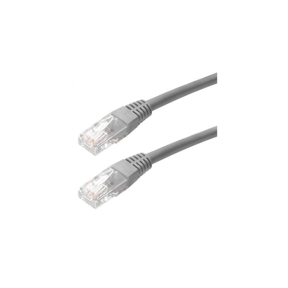 4XEM 4XC5EPATCH50GR 50 ft. Cat 5E Grey Molded RJ45 UTP Patch Cable