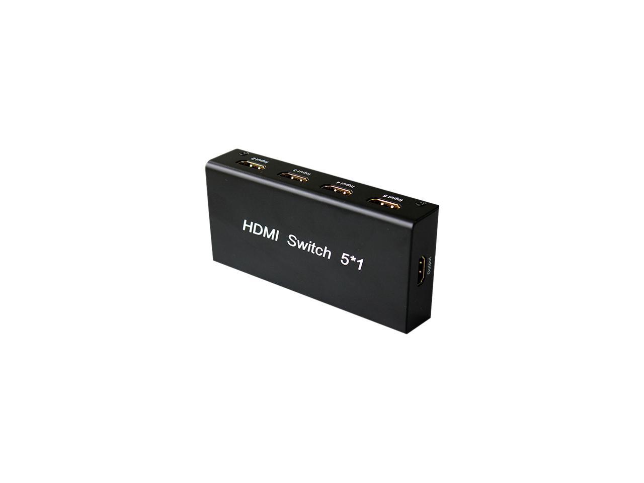 4XEM 4XHDMISW5X1 5 Port HDMI Switch 1920 x 1080 - Full HD - image 1 of 2