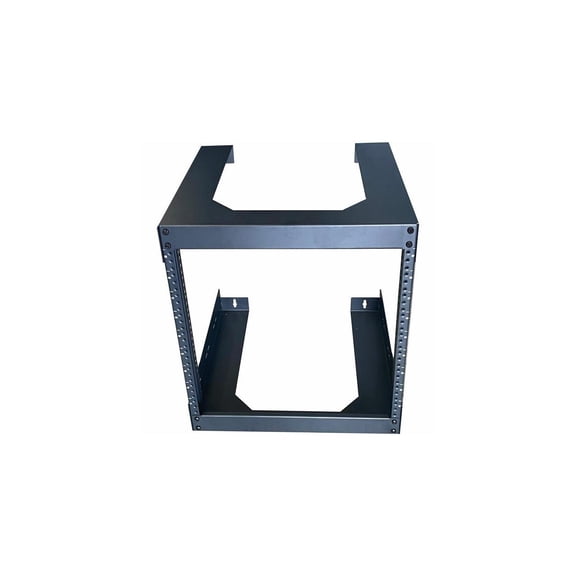 4XEM 9U Wallmount Open FRAMe 18" Deep AV It DATA Rack Server Rm