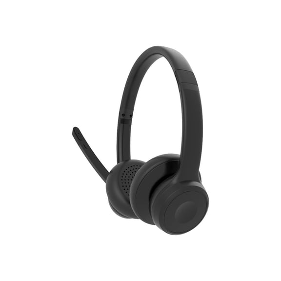 4XEM Bluetooth Wireless Office Dual Speaker Headset - Stereo - Wireless - Bluetooth - 32.8 ft - 20 Hz to 20 kHz - Over-the-ear, Over-the-head - Binaural - Supra-aural - Omni-directional Microphone ...