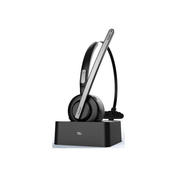 4XEM Bluetooth Wireless Office Headset with Charging Base