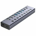 thumbnail image 1 of 4XEM 4XHBC006 10-Port USB Hub with Gigabit Ethernet, 1 of 4
