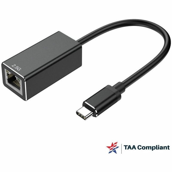 4XEM 4XUSBCRJ45TAA2 USB C to Ethernet Adapter 2.5 Gbps