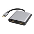 thumbnail image 1 of 4XEM 4XUSBCHUB07 USB C Dock with Dual HDMI USB 2.0 and Power Delivery 4K, 1 of 3