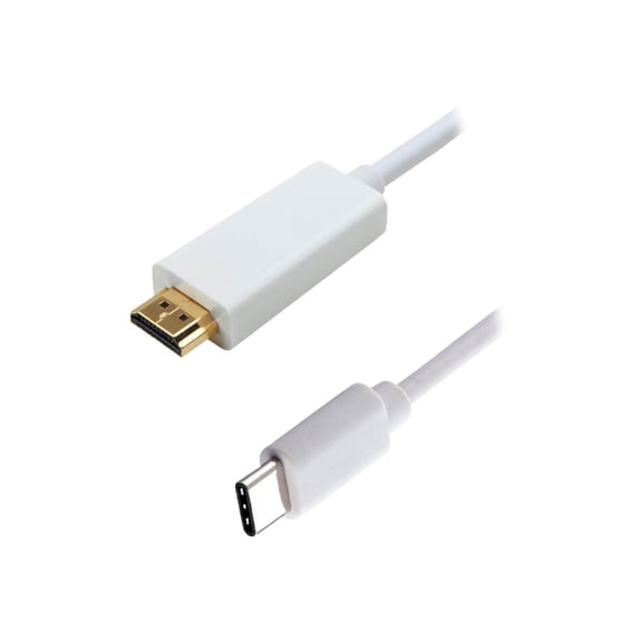 4xem 4XUSBCHDMI6 6 ft. Black USB-C to HDMI Cable