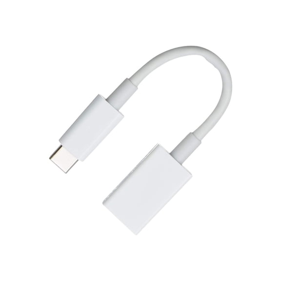 4XEM USB-C Male to USB-A Female Adapter, White