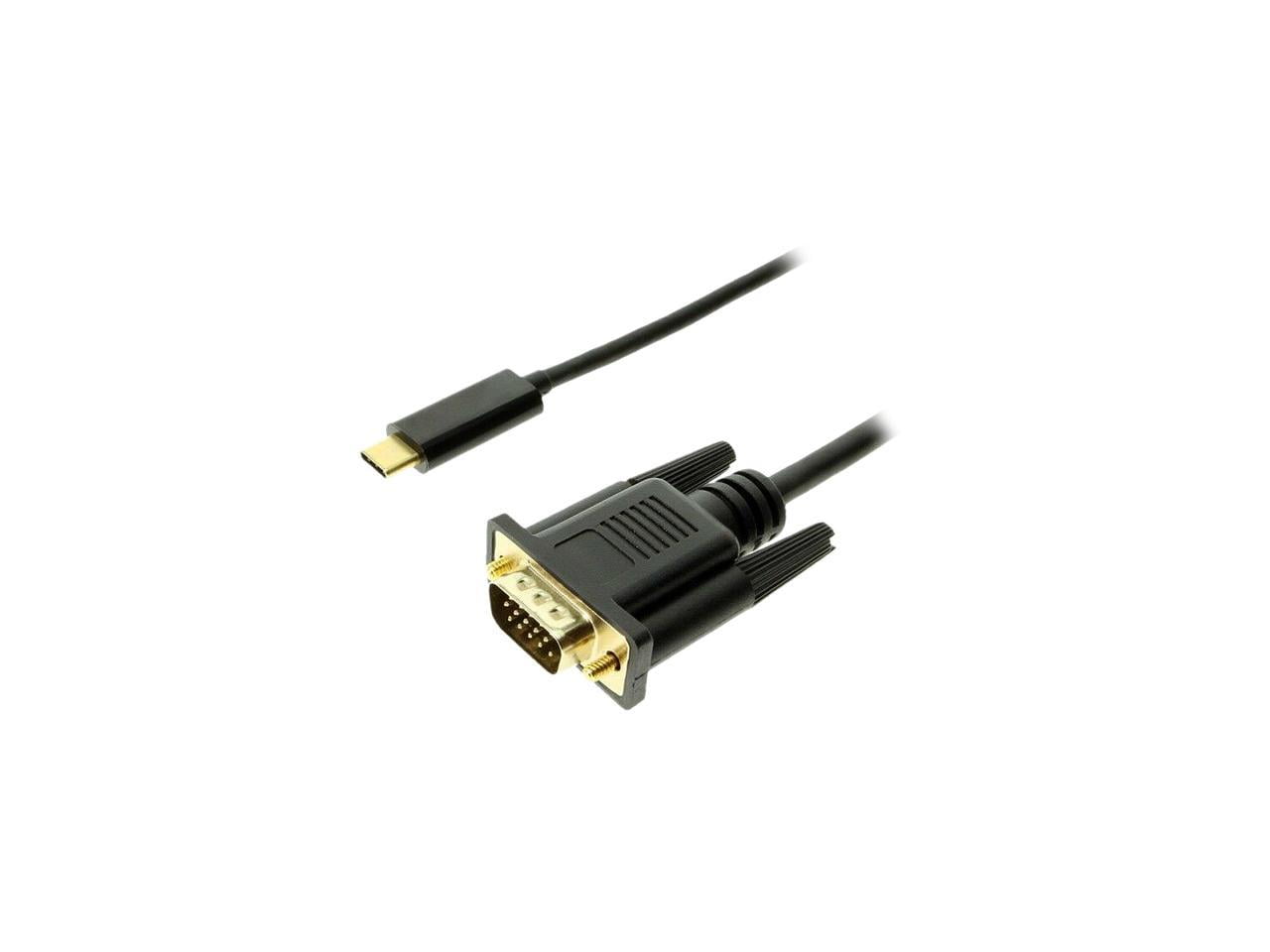 4XEM USBC to VGA Cable 6FT USB/VGA for Video Device, MacBook