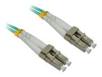 4xem 4XFIBERLCLC2M 2m Duplex Lc/lc M/m 50/125 Aquacabl 10g