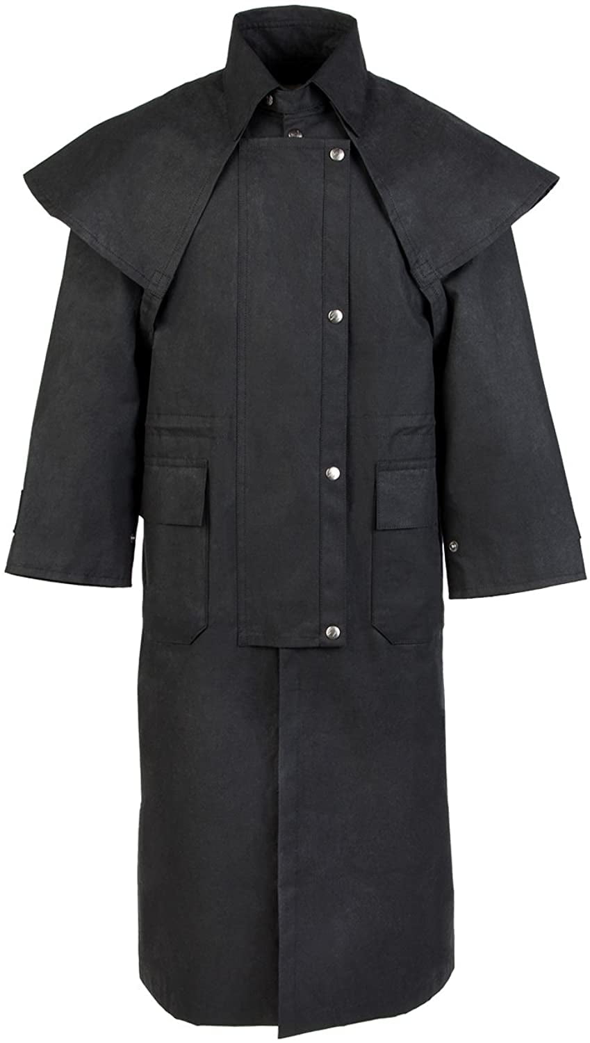 4XL Mens Oilskin Western Australian Waterproof Duster Coat 4XL Mens Oilskin Western Australian Waterproof Duster Coat
