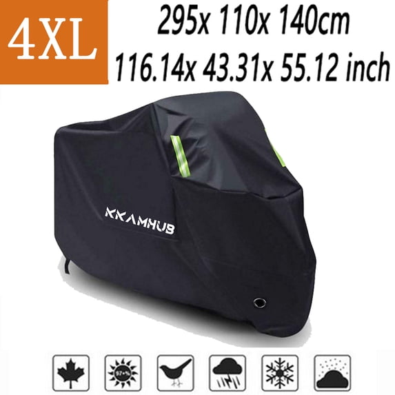 4XL Motorcycle Cover For Yamaha VMAX Classic Waterproof