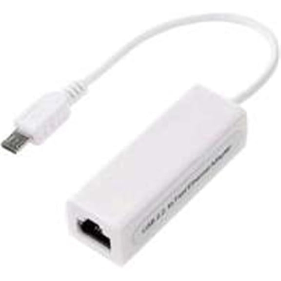4XMICROUSBENET Micro USB to Fast Ethernet Adapter