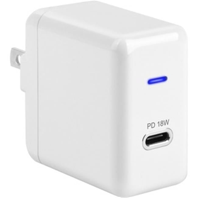 4Xem  USB-C 18W Wall Charger - 120V, 230V Input