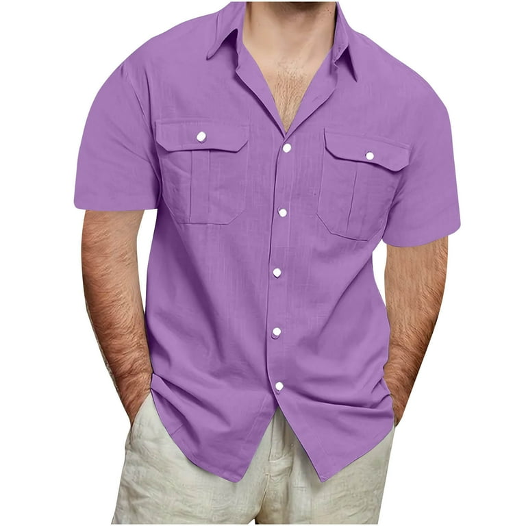 4Xlt Big and Tall Shirts for Men with Pockets M-5X Plus Size