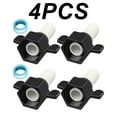 4Xstraight Swivel Rv Water Pump Fittings 1/2 Pex Fittings for Water