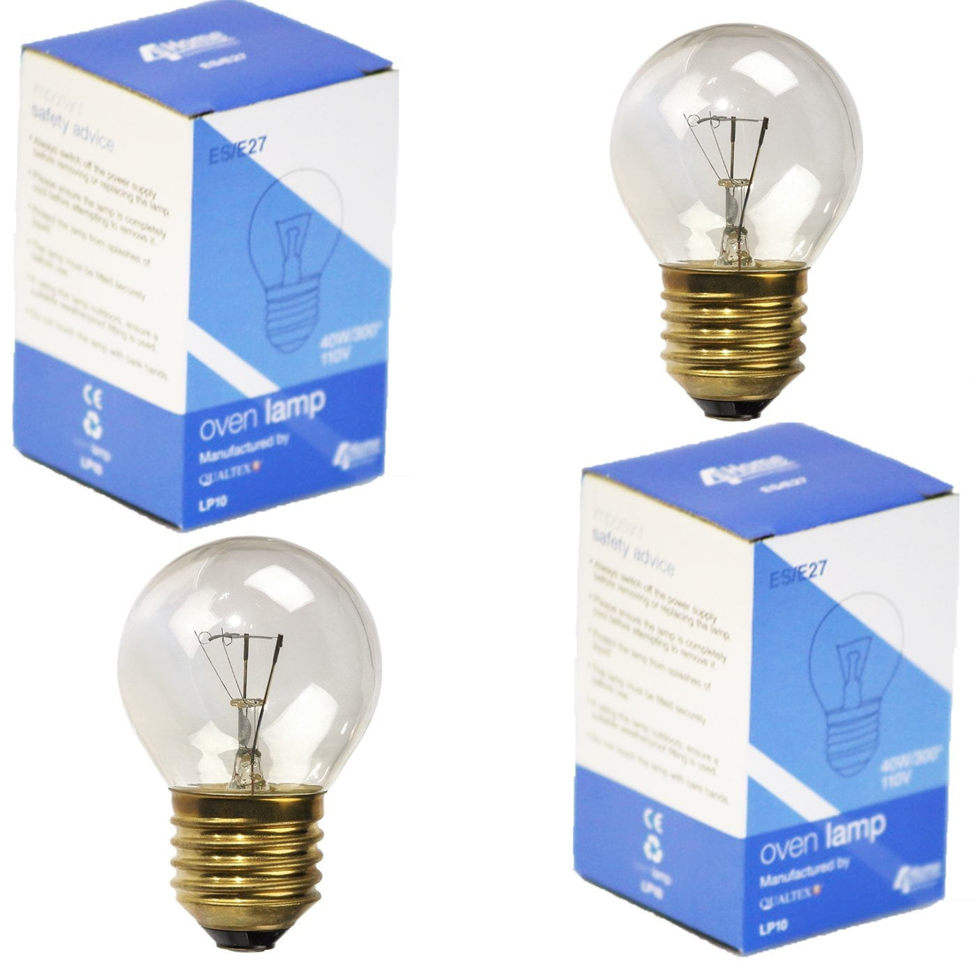 Jensense LED 40 watt Light Bulbs Replacement Appliance Fridge