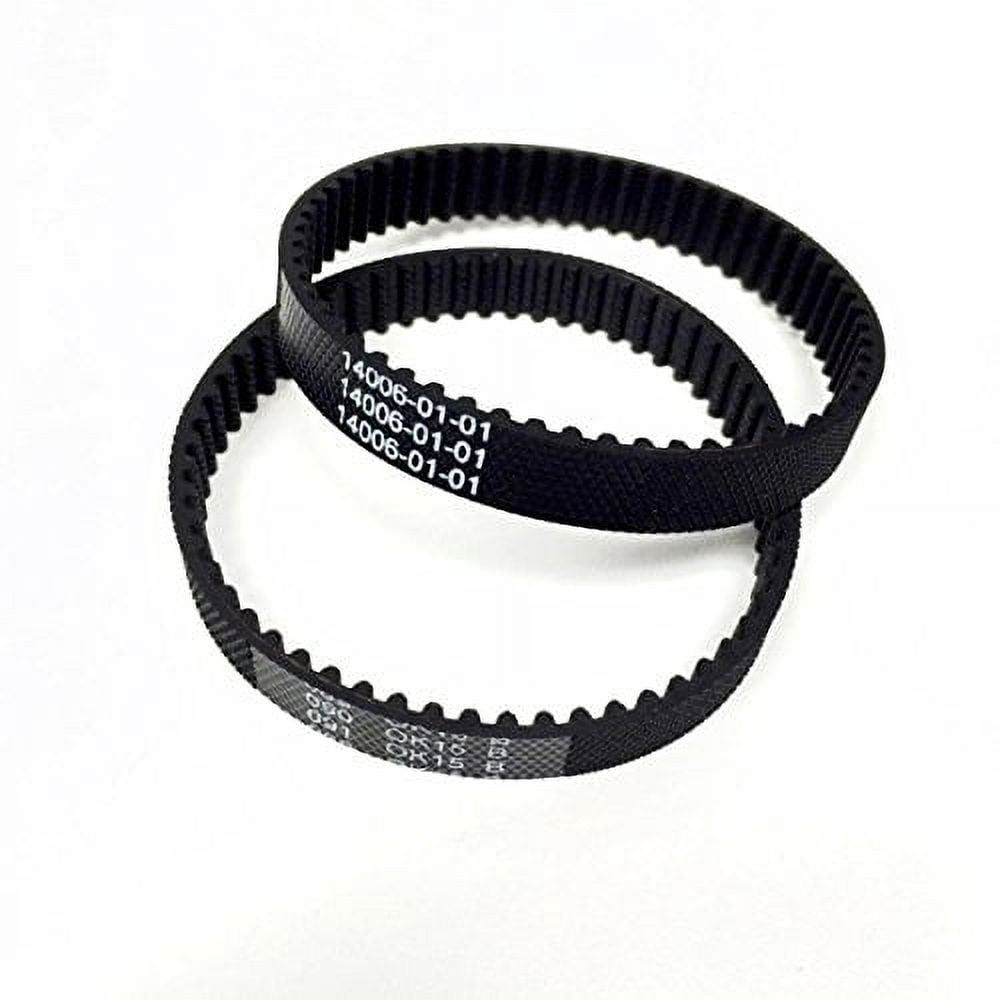4YourHome 2Pack Geared Drive Vacuum Belt Designed to Fit Dyson DC25 ONLY. Replaces OEM 914006