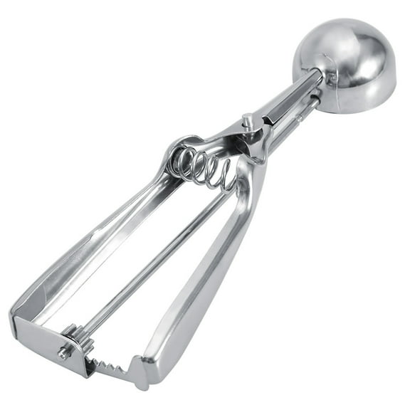 4cm Ice Cream Scoop Cookie Scoop Fruit Scoop Trigger for Home Kitchen Outdoor Pinic