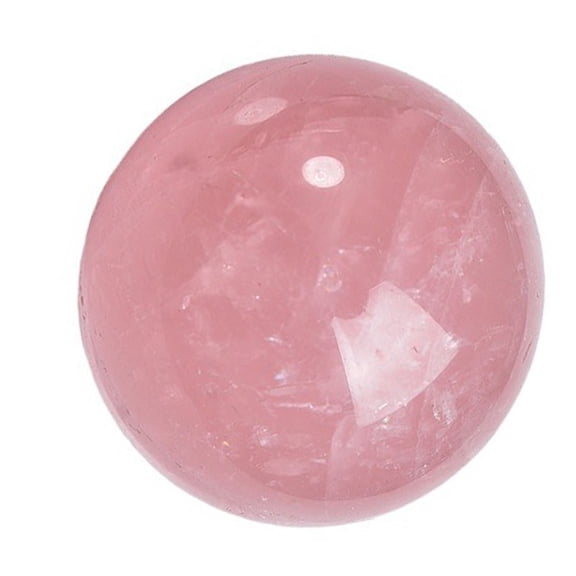 4cm Polishing Rose Quartzs Sphere Pink Crystal Ball for Romantics Atmospheres