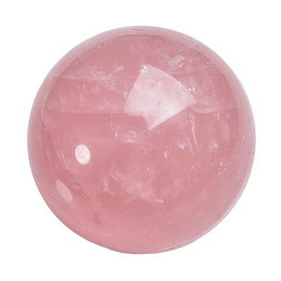 4cm Rose Quartzs Sphere Crystal Ball Enhancing Love and Harmonys in Any Space