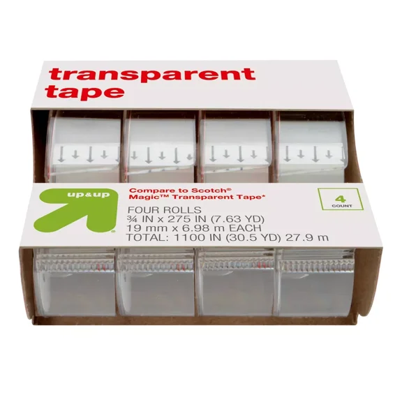 4ct Transparent Tape