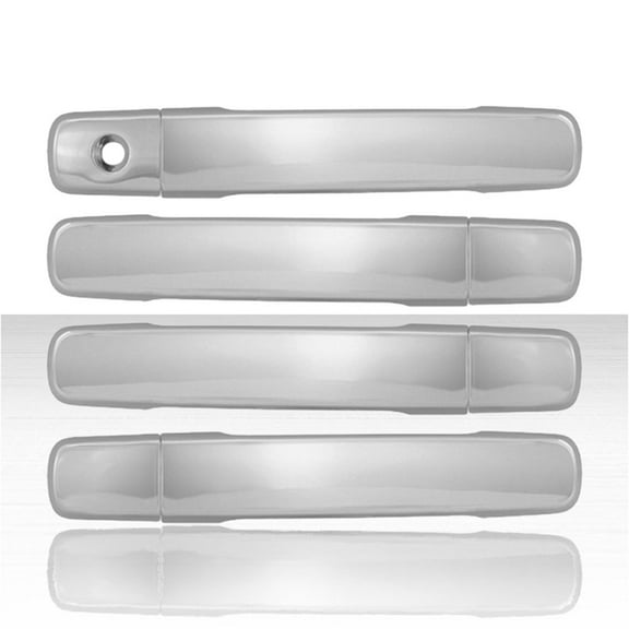 4dr Door Handle Cover Set for 2007-2012 Nissan Sentra - Chrome