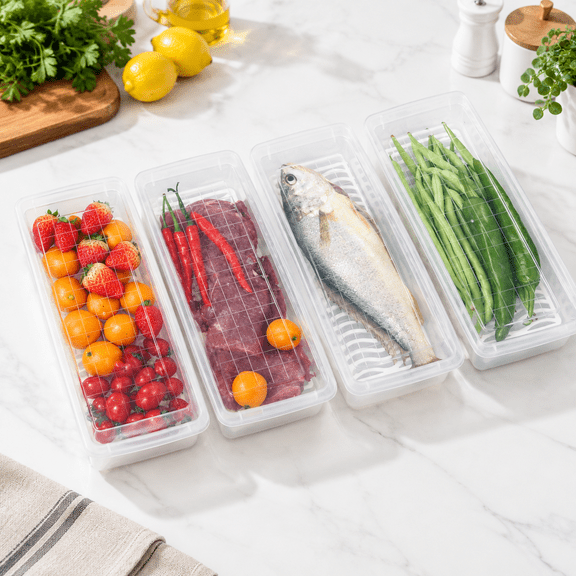 4food Storcontainer Plastic Containers Small