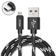 4ft AGOZ Micro USB Cable FAST Charger Data Cord for Samsung Galaxy S7, S7 Edge, Note 5, Note 4, S6, Sol 3, J7, J7 PRO, J7 V, Sky Pro, Perx, Prime, J3 Aura, J3 Orbit, Emerge, Eclipse, Mission, J3V
