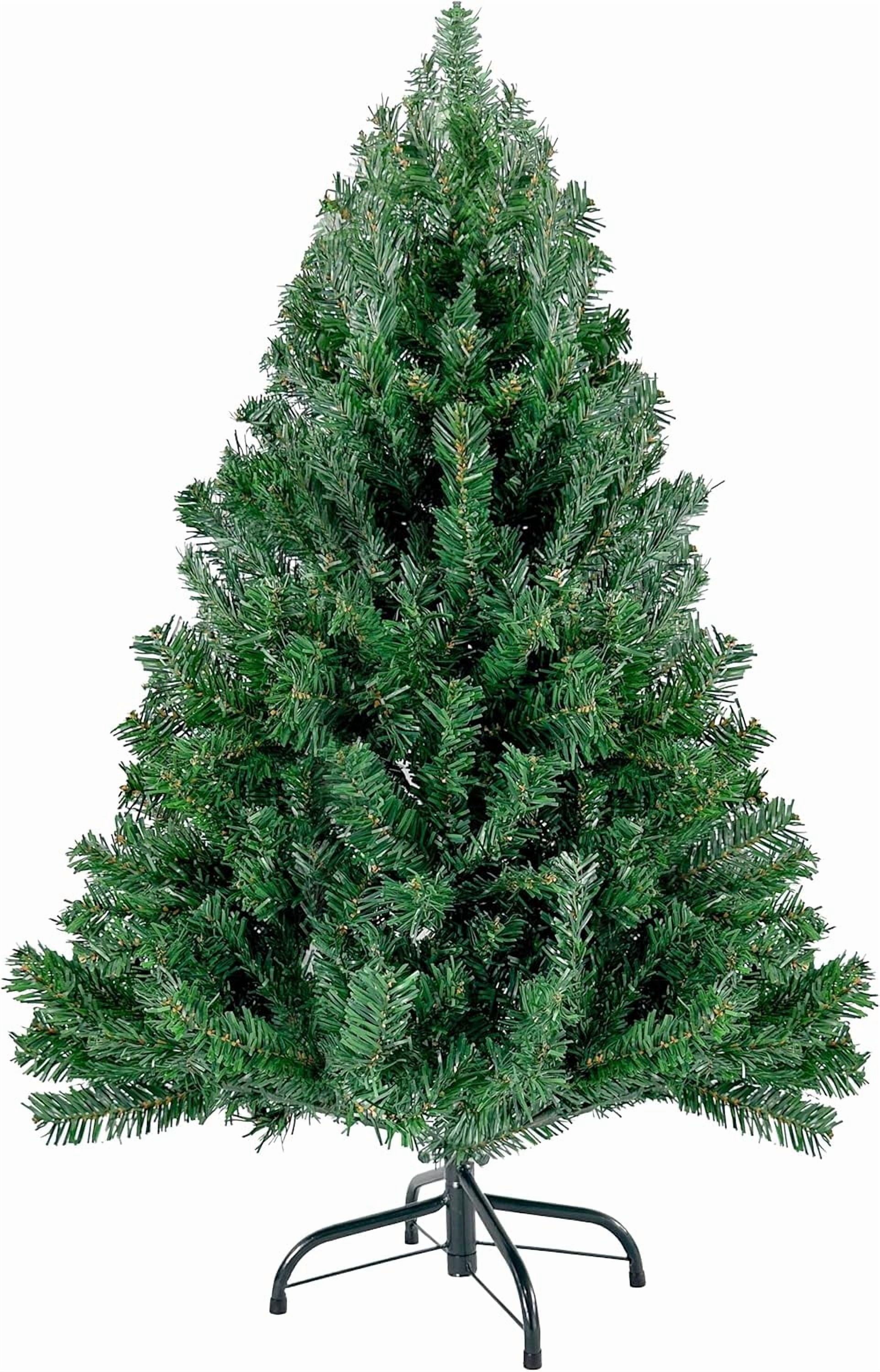StarGo, 4ft Christmas Tree, Canadian Fir Hinged Artificial Green ...