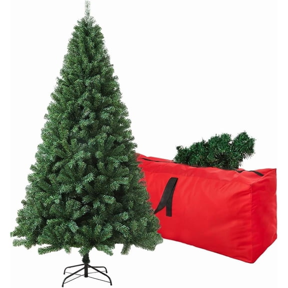 4ft Green Artificial Christmas Tree,Arbol de Navidad Small Fake Xmas Tree