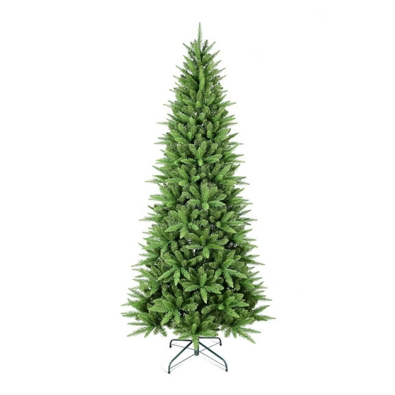 4ft PE/PVC Mixed Memory Wire iron Wire Hinged Green Tree Environmentally Friendly Fireproof Artificial Christmas Tree