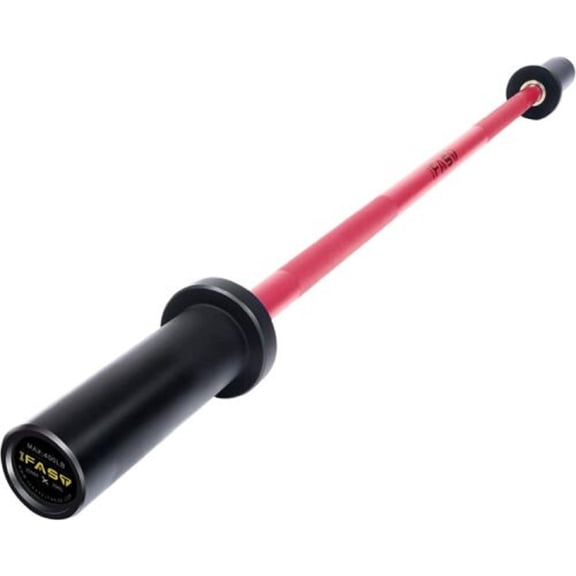 4ft Pink Olympic Barbell Bar, 400lbs Capacity, with Bearings, for 2-inch Plates