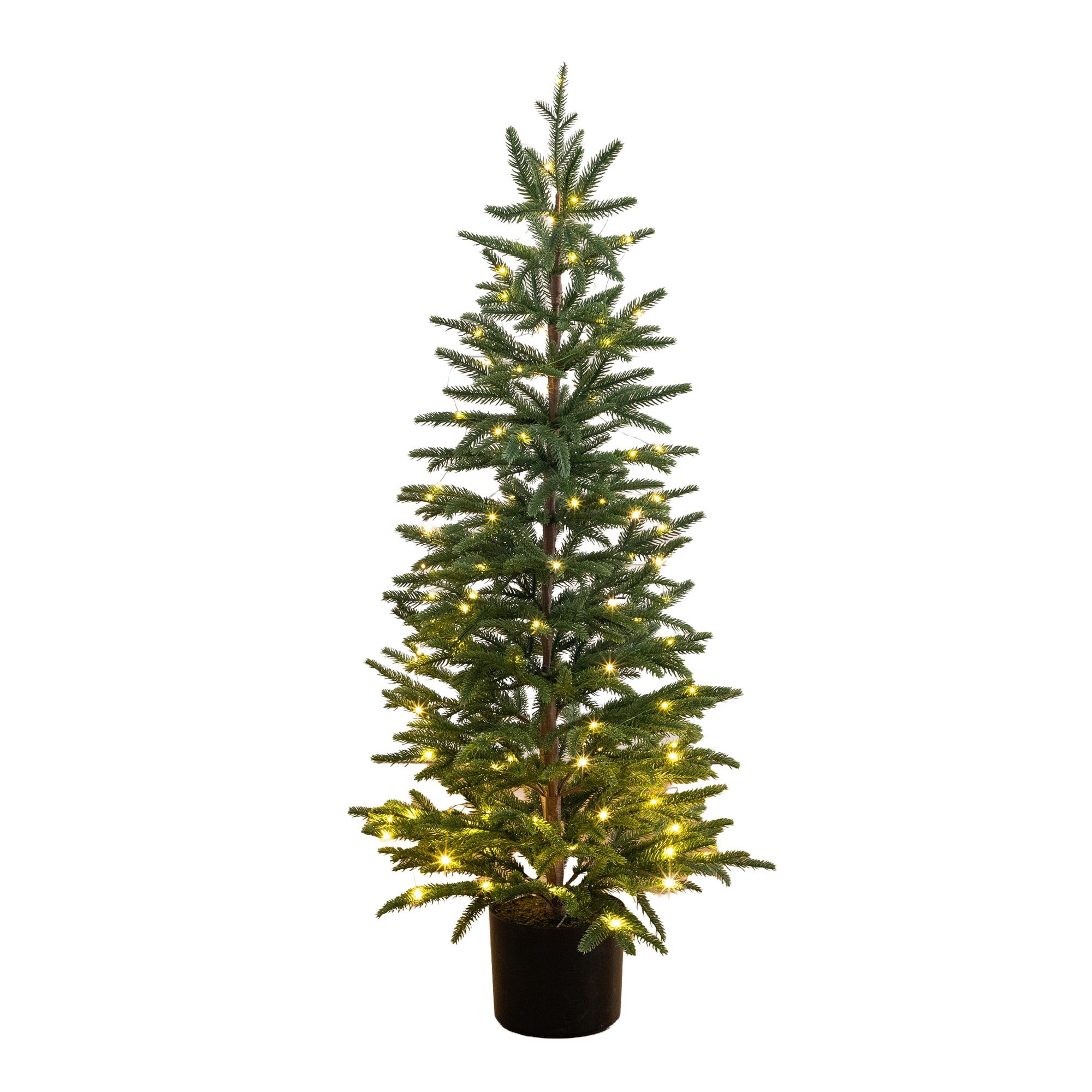 4ft. Pre-Lit Artificial Christmas Tree with 120 LED Lights