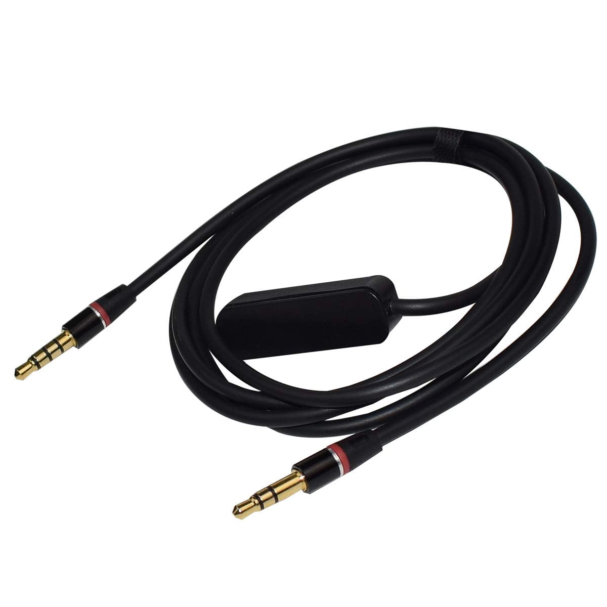 4ft Replacement 3.5mm 1 8 Audio Lead AUX In Cable Cord with MIC For Skullcandy Hesh Wireless Headphones with Mic