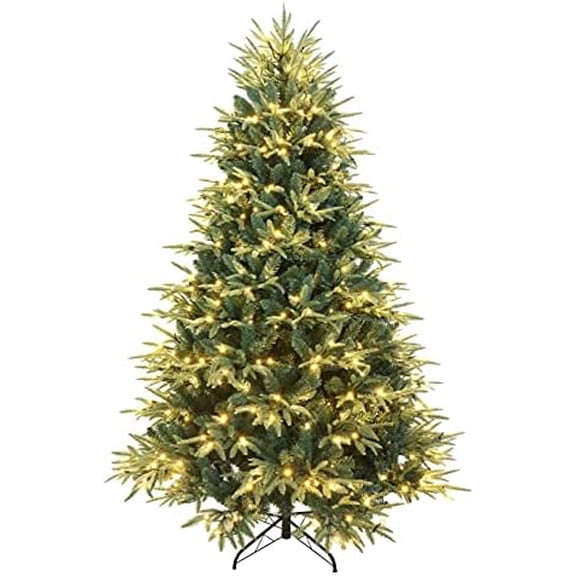 4ft Small Colorado ICY-Blue Pine Christmas Tree Pre-lit with LED Lights$$Home Decor, Kitchen, & Other
