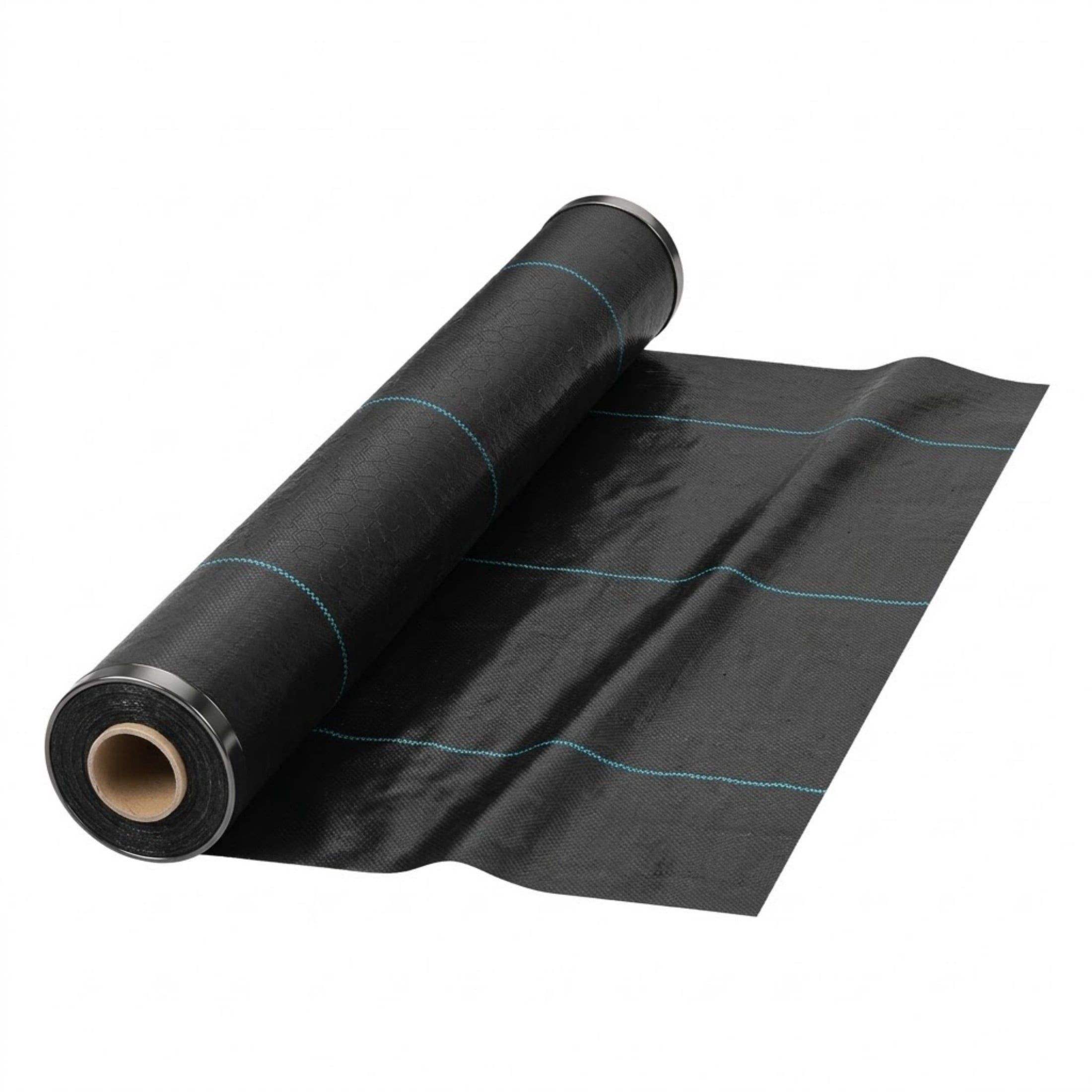 4ft x 100ft 5.8oz Weed Barrier, Heavy Duty Woven Landscape Fabric, Black