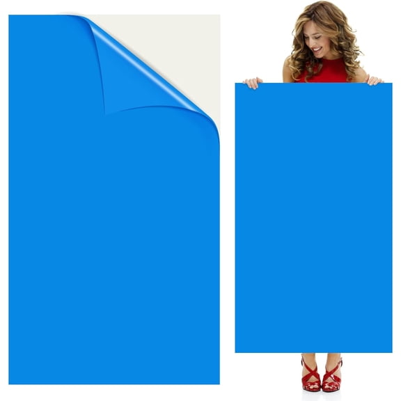 4ft x 2.8ft Extra-Large Vinyl Pool Liner Repair Patch, Self-Adhesive PVC Repair Kit for In-Ground Pools, Inflatable Swimming Pools, Boats, and Air Mattresses