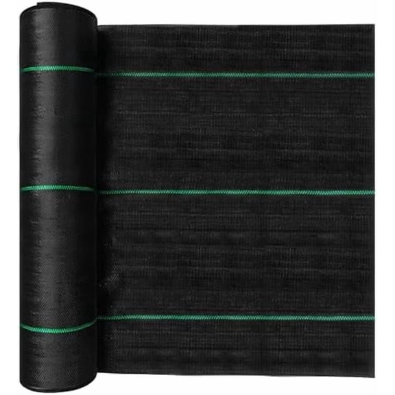 4ftx100ft Garden Landscape Fabric Weed Barrier Fabric Heavy Duty,Weed Blocker Fabric, Geotextile Fabric Under Gravel,Garden Tarp to Prevent Weeds, Landscaping Fabric