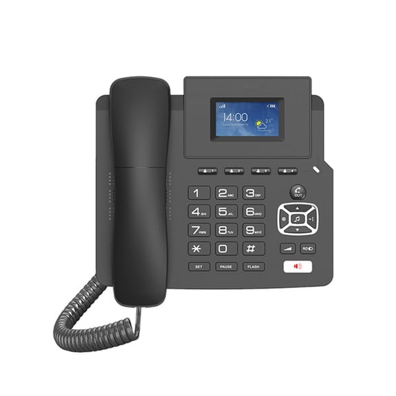 4g Full Network Voip Dual Mode Wireless Fixed Line Sip Ip Network Phone Wifi Enterprise Landline