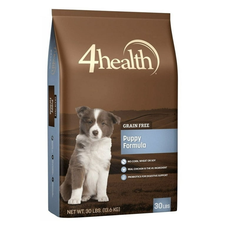 4health 2557 Grain Free Puppy Formula Dog Food 30lb Bag