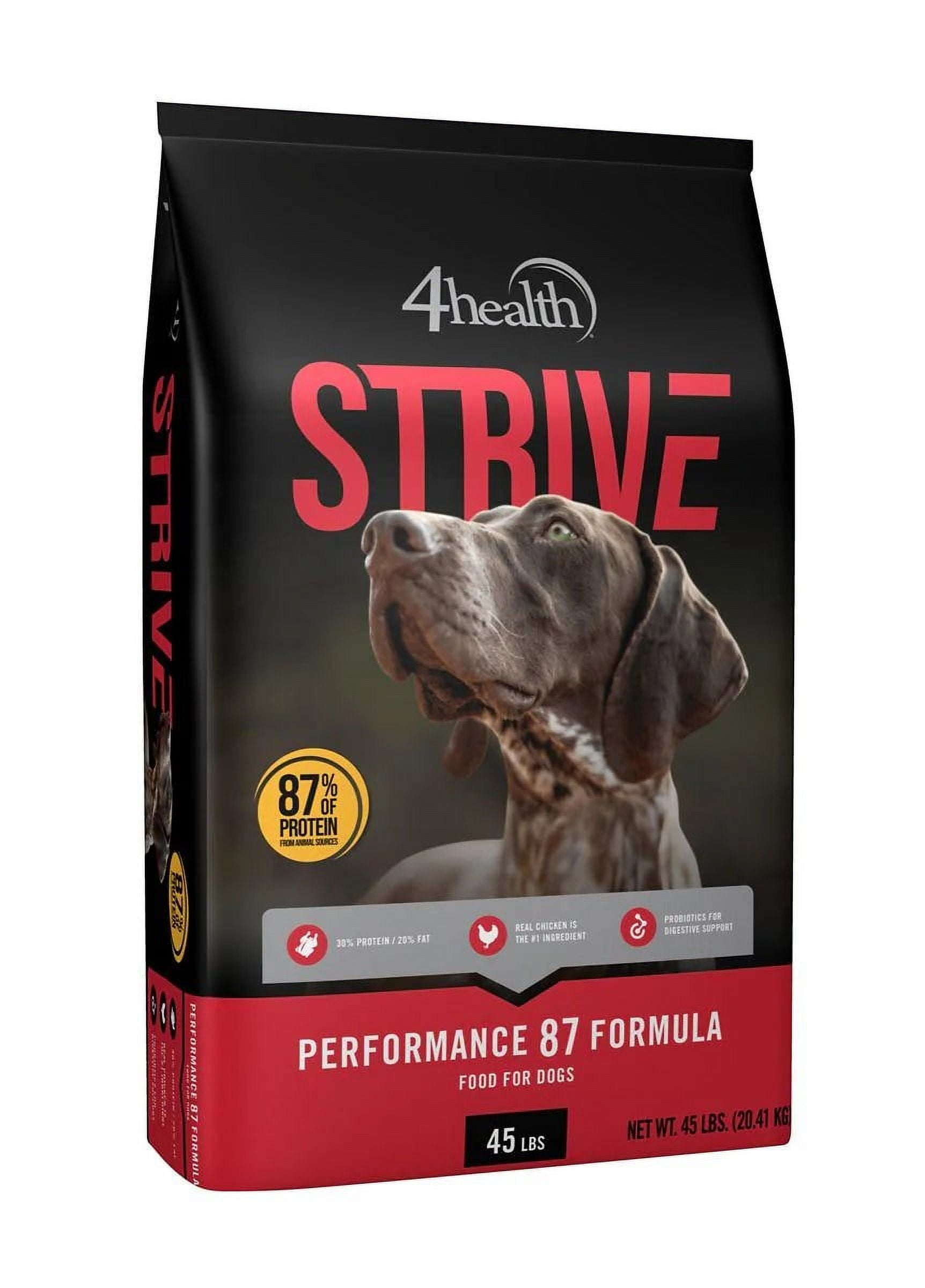 4health Strive Endurance Performance 87 Formula Dry Dog Food 4health Strive Endurance Performance 87 Formula Dry Dog Food