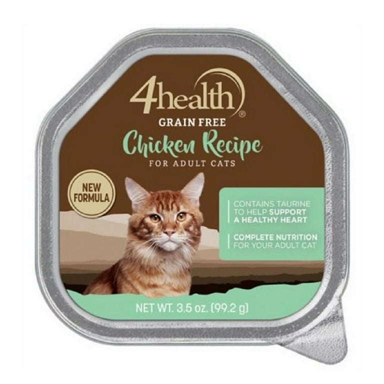 4health Grain Free 300215590 Chicken Recipe 1 Can only 3.5oz Adult Wet Cat Food