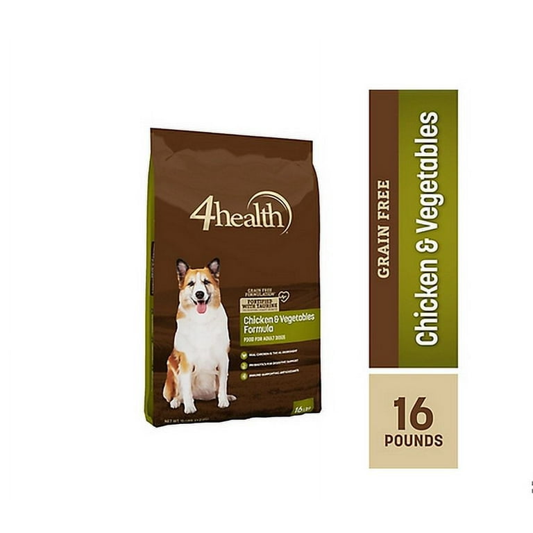 Amazon 4health Tractor Supply Company Grain Free Puppy Formula Dog Food Dry 4 lb. Bag Pet Supplies