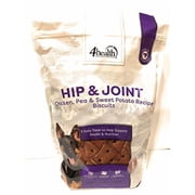 4health Tractor Supply Company Hip & Joint Chicken Pea Sweet Potato Recipe Biscuits Treats Grain Free, 3 Pound Bag