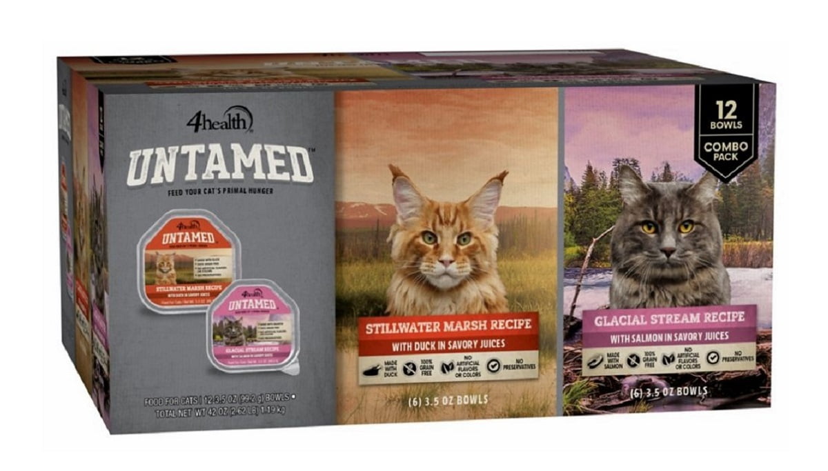 4health Untamed Stillwater Marsh Recipe Savory Juices 3.5oz Wet Cat