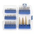 thumbnail image 1 of JobSmart JS211067 Step Drill and Bits Set Accessories 32 pcs., 1 of 3