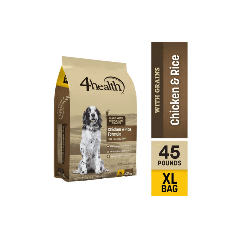 4health with Wholesome Grains Adult Chicken and Rice Formula Dry