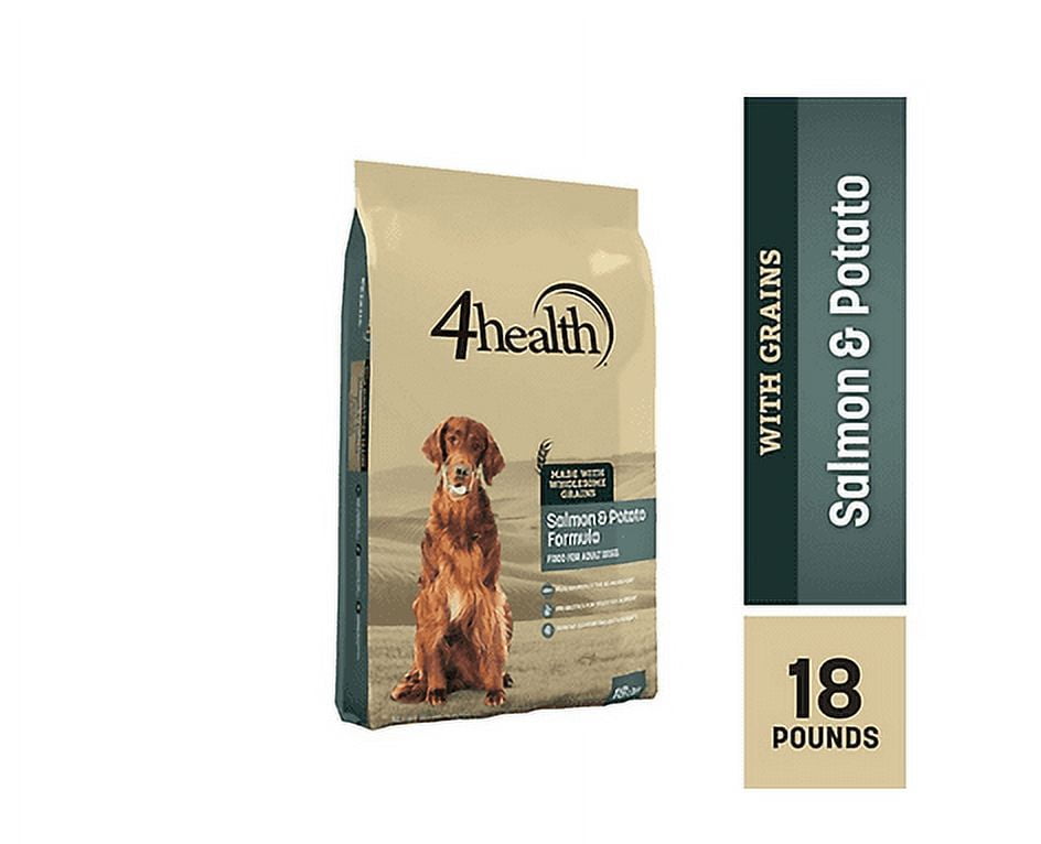 4health with Wholesome Grains Adult Salmon and Potato Formula Dry Dog Food 18 lb