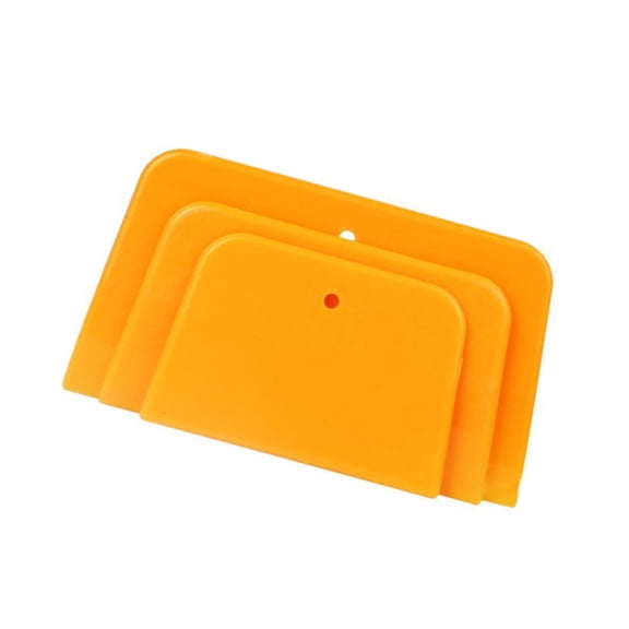 4in 5in 6in Reusable Plastic Spreader Tool Car Body Filler Scraper for Applying Filler Glazes & Paint Maintenance Tools